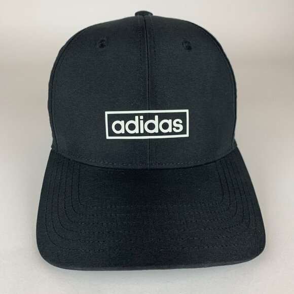 Adidas Mens Black Snapback Adjustable Hat - Picture 2 of 6